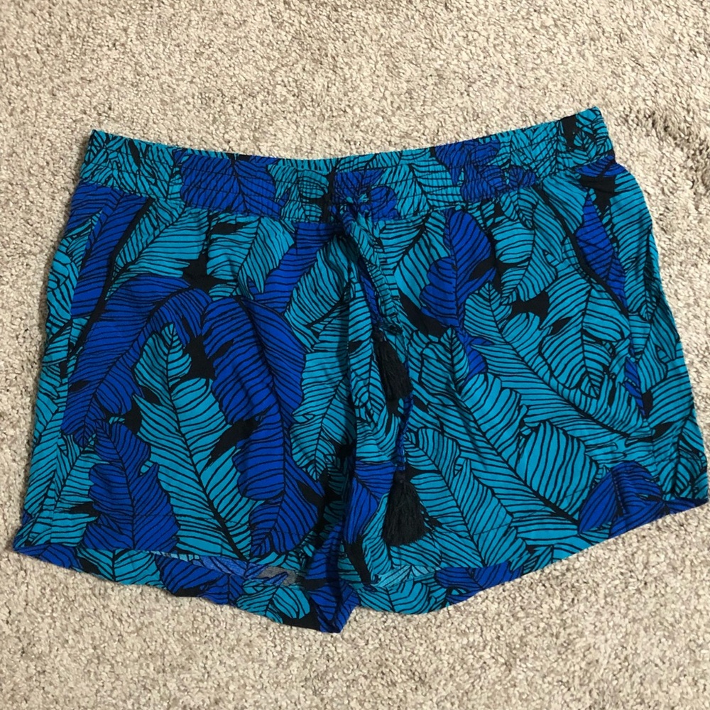 Tropical Print Shorts